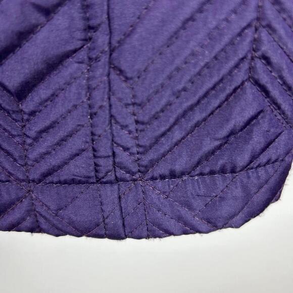 Northern Reflections Purple Quilted Jacket Large - Picture 9 of 12